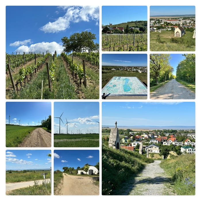 Neusiedl am See - Lehmgstetten - Neurisse - Bernstein Trail