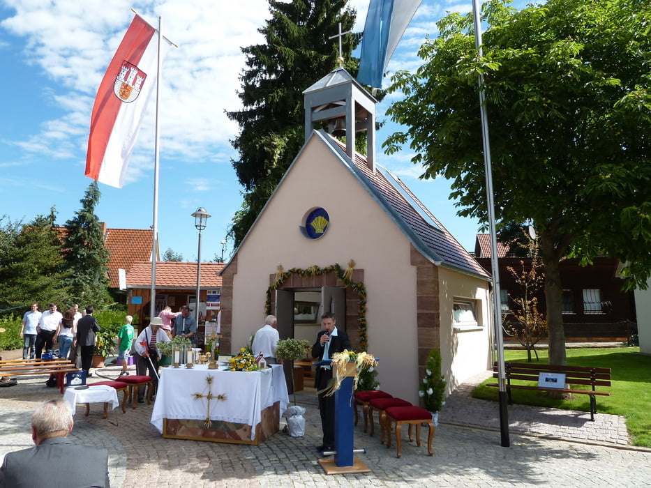 Kronmühle (Jakobuskapelle) bei Allersberg nach Georgensgmünd zur Kirchweih