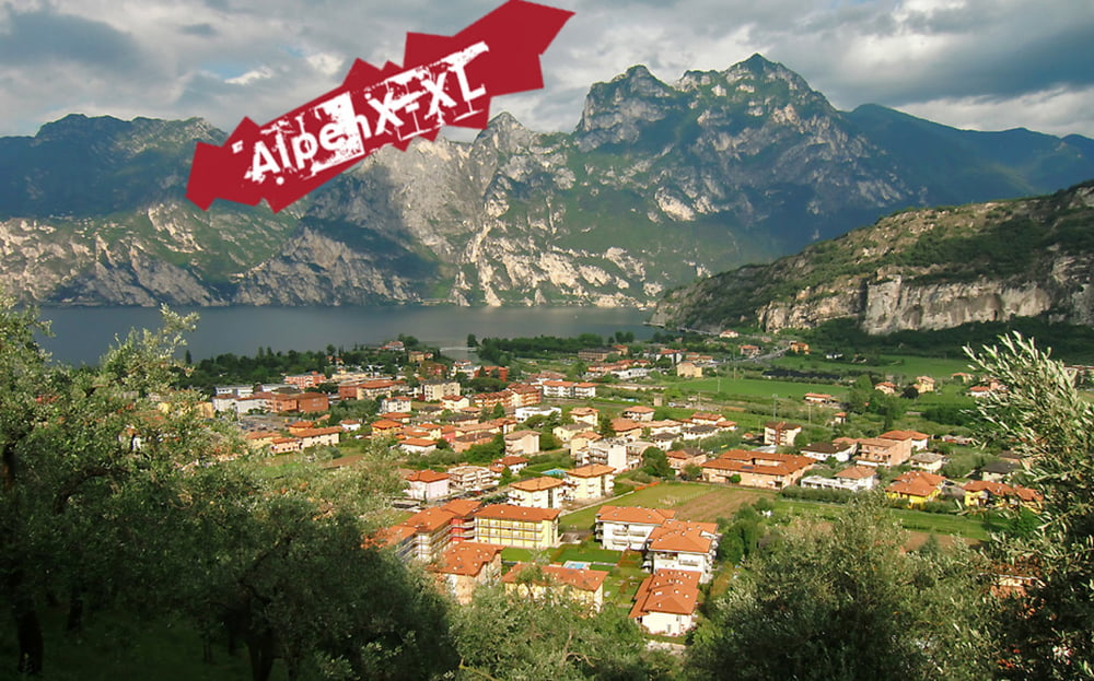Monte Stivo / Torbole - Lopio - Valle S. Felice - Ronzo Chienis - St. Barbara - S. 608 - Monte Stivo - S. 666 B - Pinaura - Arco - Nago - Torbole