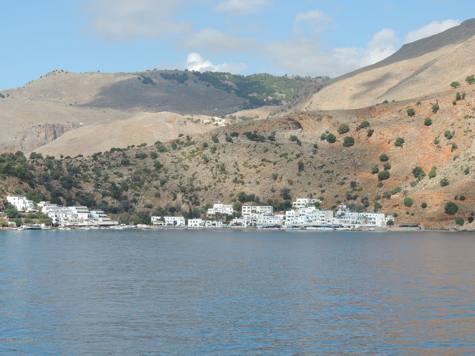 Küstenwanderung von Loutro nach Chora Sfakion