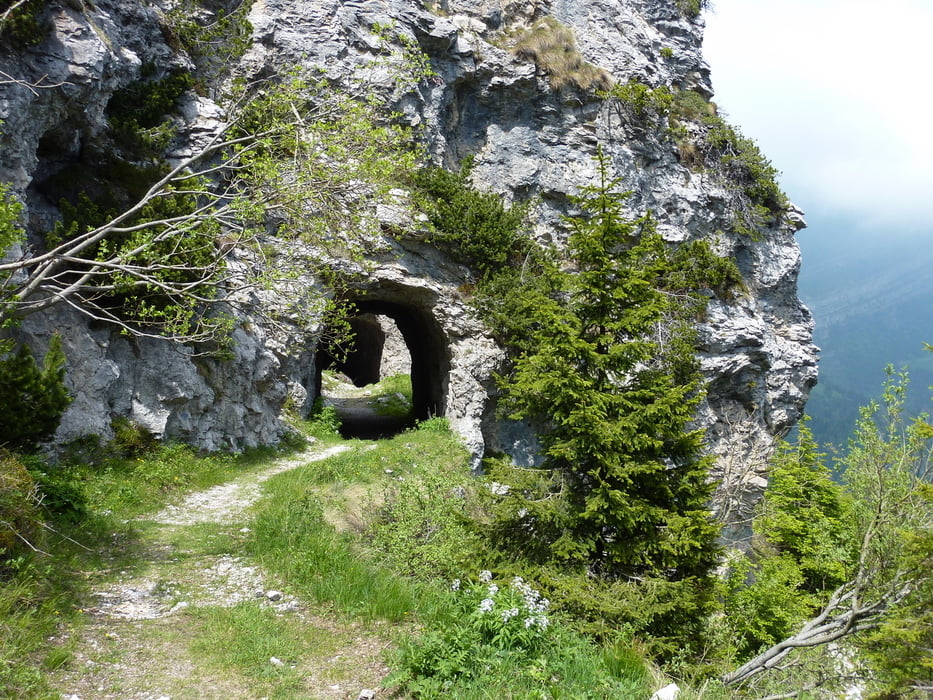 Von Tignale auf Monte Caplone 20100603