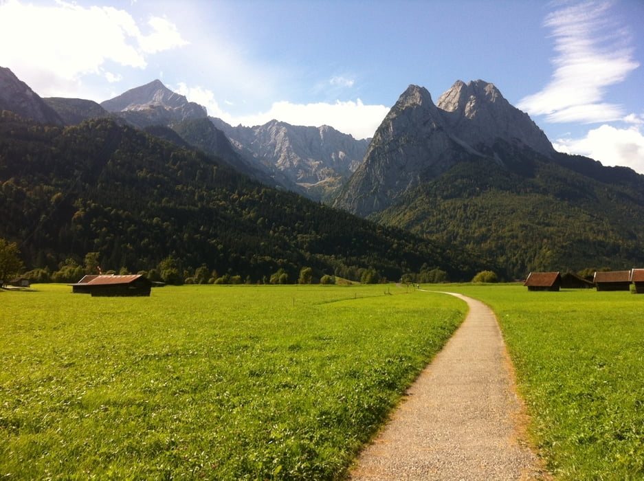 Von Garmisch an den Eibsee und zurück