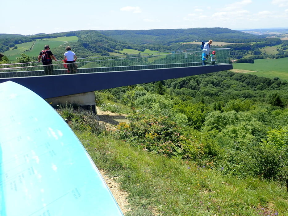 Holungen - Hauröder Klippen - Skywalk Sonnenstein