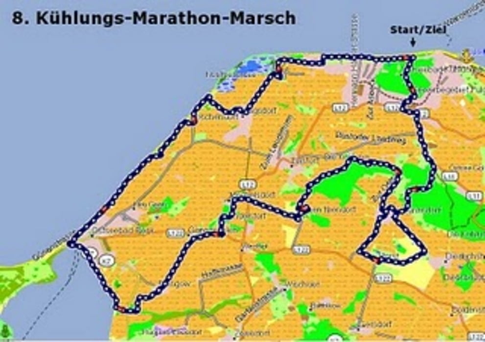 8. Kühlungs Marathon Marsch