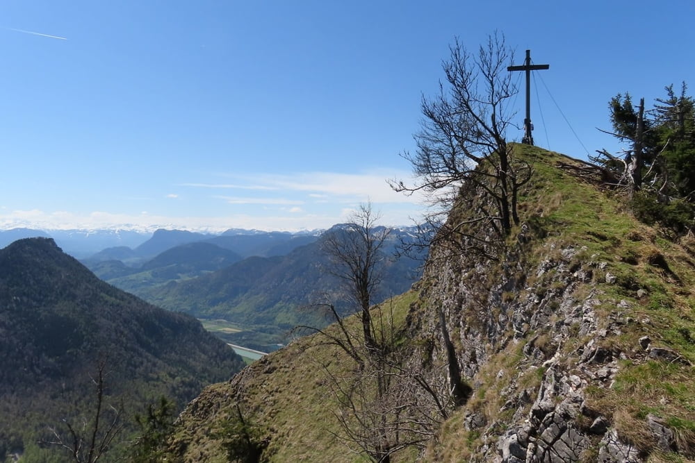 „Bike-Hike“-Bergtour auf den Kitzstein über dem Inntal