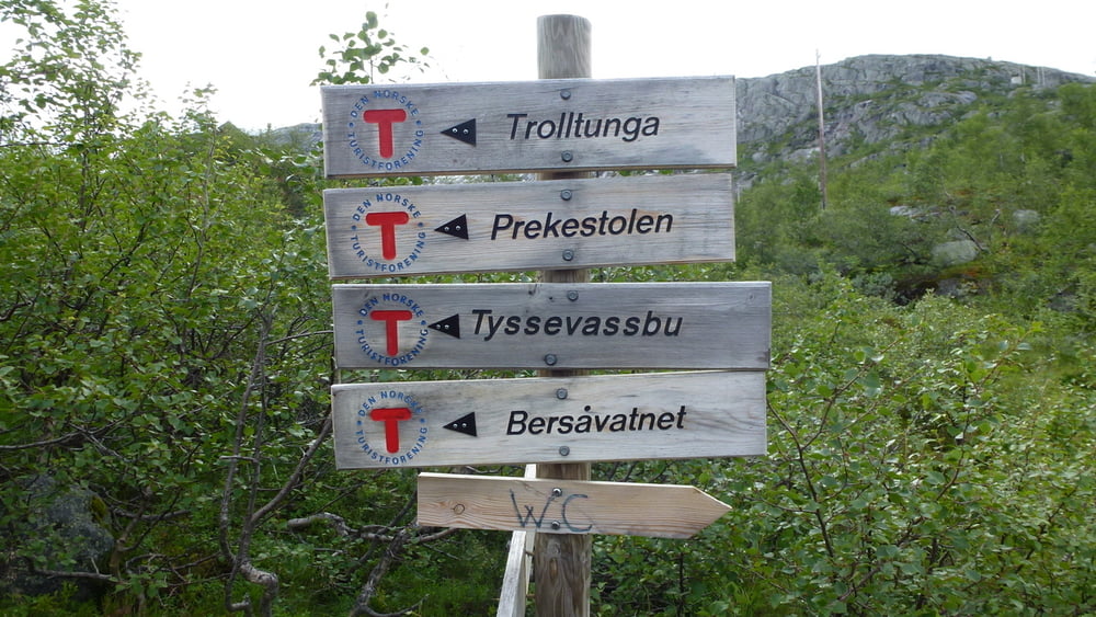 Wanderung vom Skjeggedal zur Trolltunga