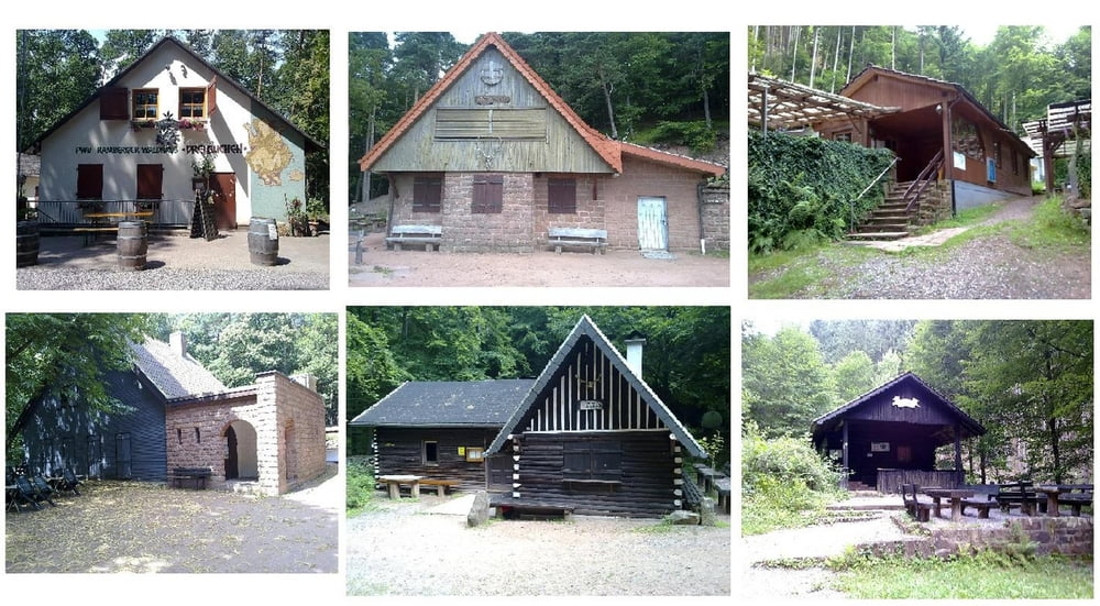 6 Hütten Tour nahe Eußerthal