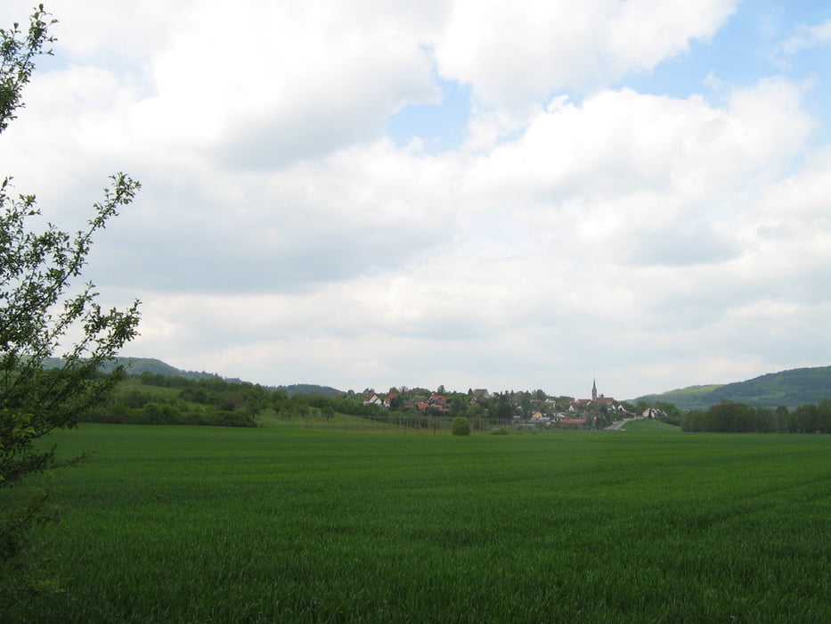 Blick auf Stöckach