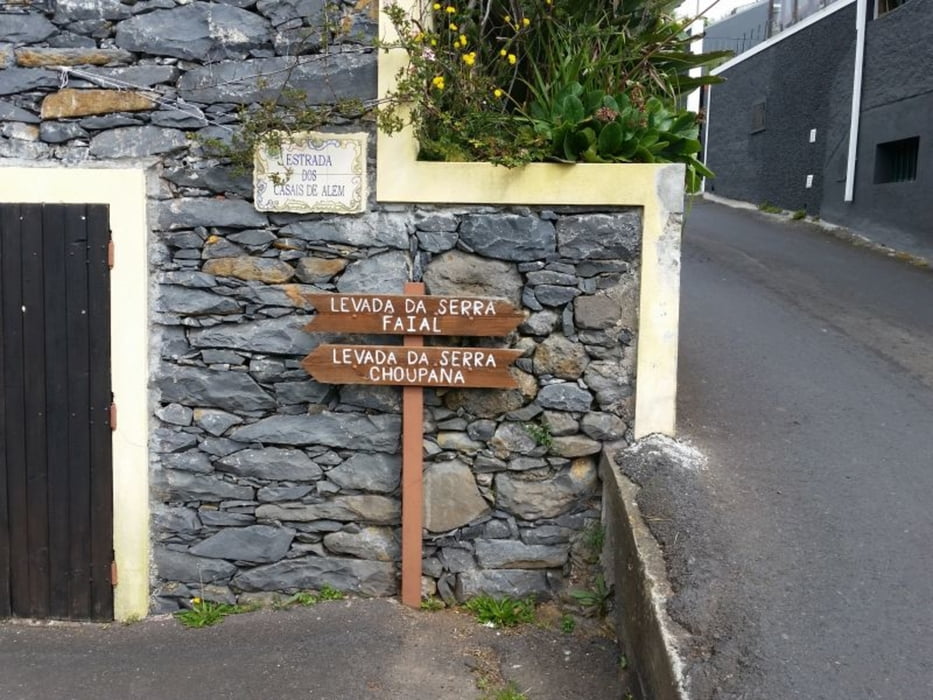 Wanderung Levada da Serra do Faial