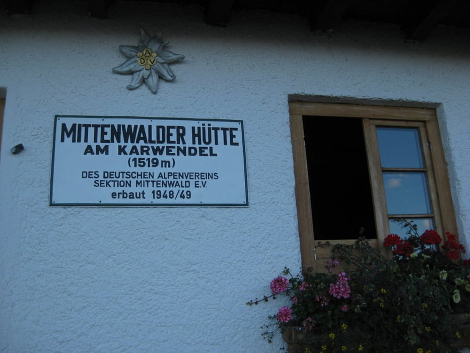Karwendelsteig über Mittenwalder Hütte