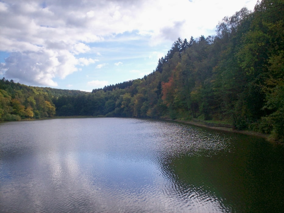  Steinbachtalsperre zur Madbachtalsperre 