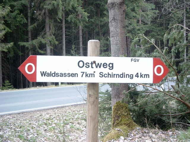 OSTWEG - Teilstück --  Schirnding - Waldsassen