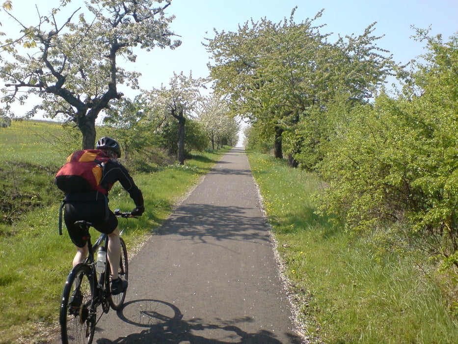Nordhausen nach Erfurt entlang der Unstrut und Gera