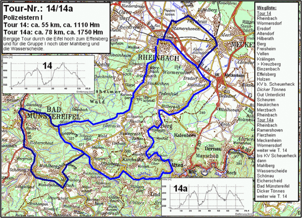 RSC Rheinbach Tour 014a - Polizeistern I