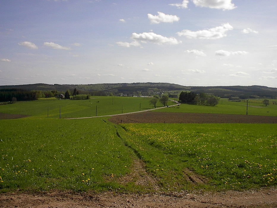 Het plateau boven Rendeux