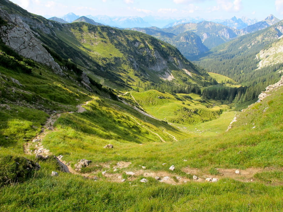 Ammergauer Hochplatte als Rundtour