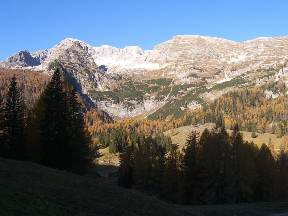 Warscheneck vom Parkplatz Wurzeralm