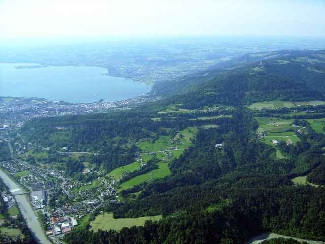 Vorarlberg: Hörbranz-Eichenberg-Pfänder-Gebhartsberg-Bregenz