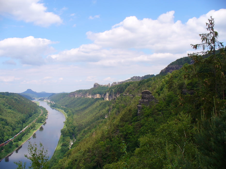 Rotkehlchenstiege, Domerker, Affensteine, Carolafelsen, Heilige Stiege