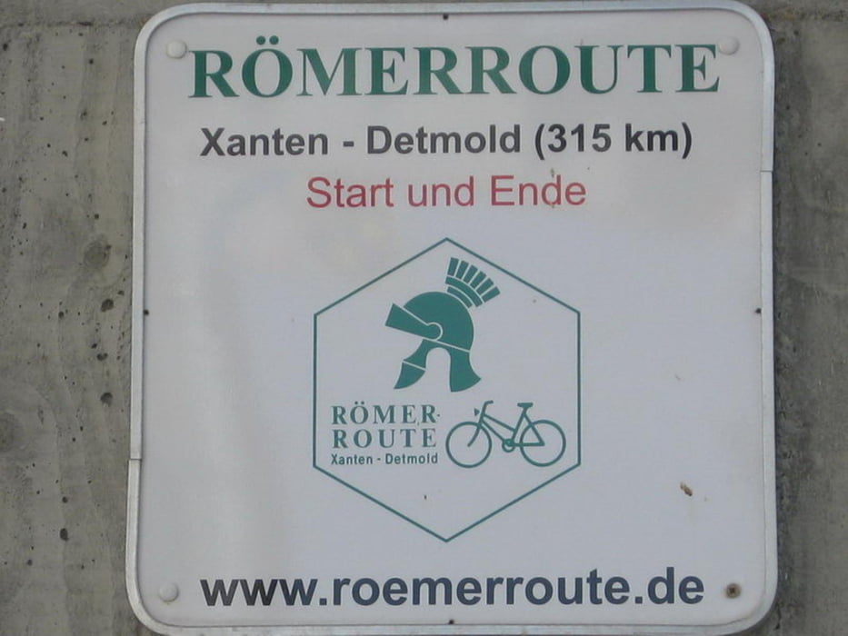 Entlang der Römerroute: Xanten-Lemgo