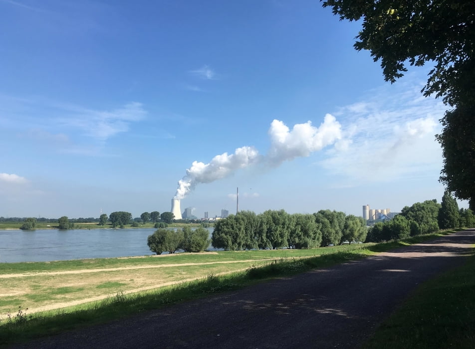 Rheinroute, rechtes Ufer, rheinabwärts 7: Duisburg – Wesel