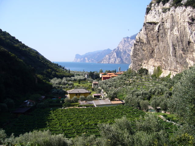 Tour1) Torbole über Nago zum Malga Zures und zurück
