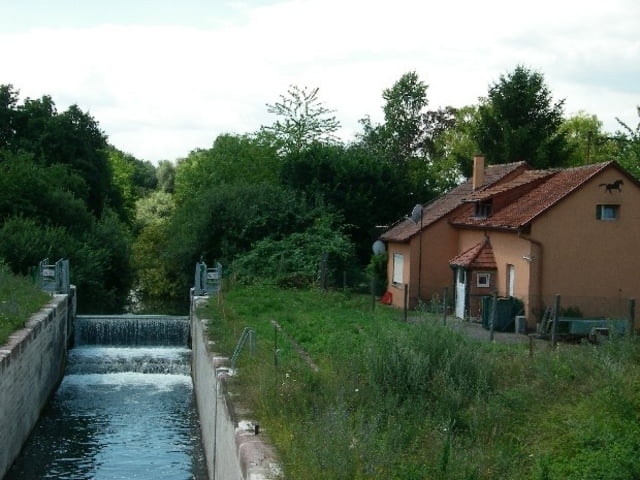 von Breisach nach Kehl auf der französischen Seite (alter Rhein-Rhône-Kanal)