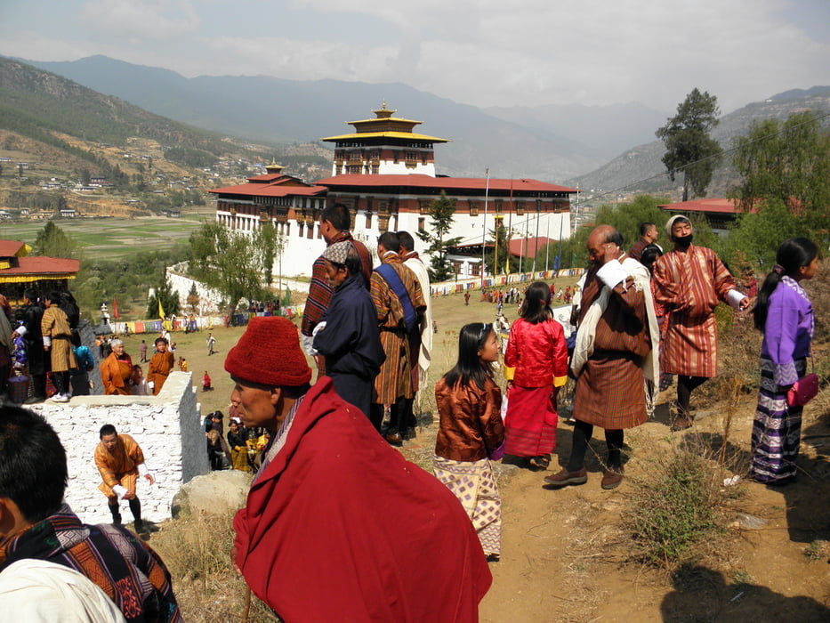 Trekking um den Jumolhari - Gesamtsrecke