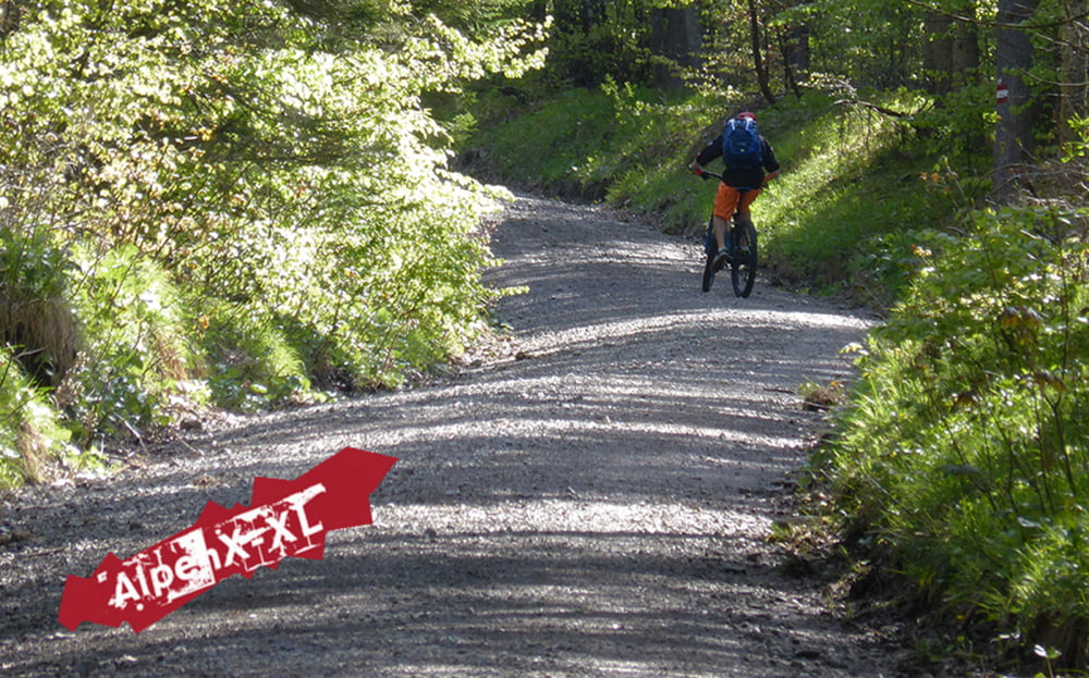 Trainsjoch Runde mit X-XL Trail
