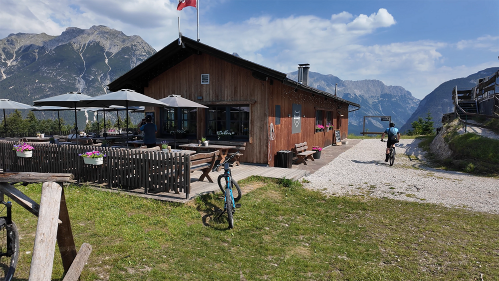 2. Etappe der Alpenüberquerung: Leutasch Weidach - Seefeld in Tirol