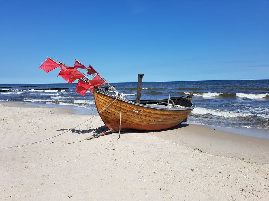 Strandwandern zur Seebrücke nach Bansin