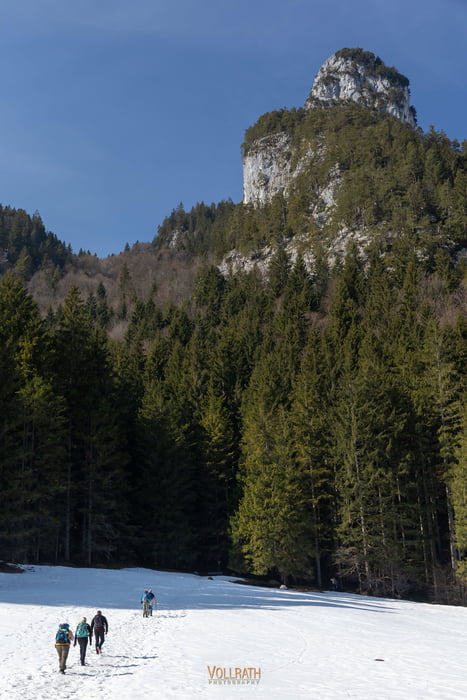 Oberbayern: Aufstieg zum Kofel