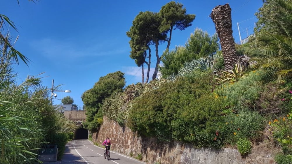 San Lorenzo al Mare Küstenradweg