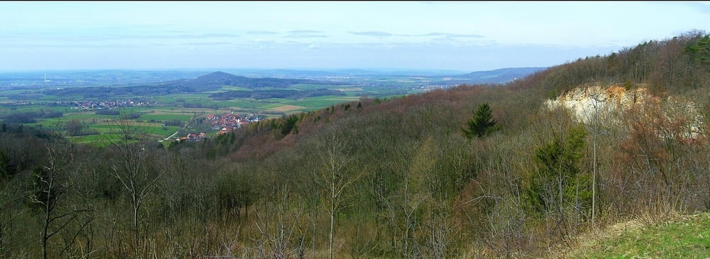 Wandern Franken: Planetenweg "Feuerstein" nahe Ebermannstadt