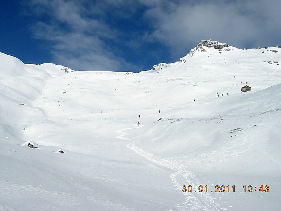 Scialpinismo - verso il Valserhorn - Nufenen 