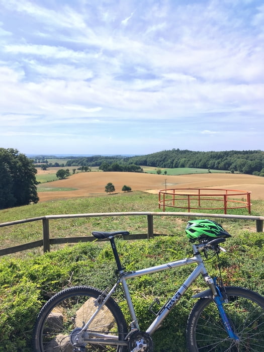 Fernsicht vom Bungsberg