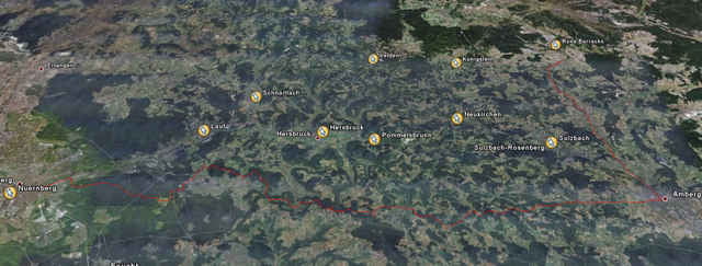 Vilseck - Amberg - Nuernberg ****