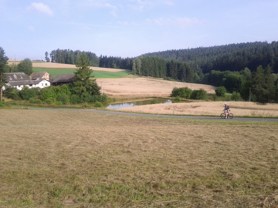 München nach Weisswasser , Tag 4 Hohenberg an der Eger - Steinbach / Johanngeorgenstadt 