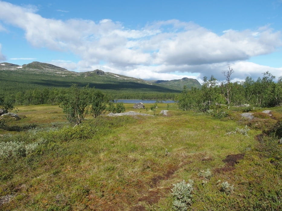Kungsleden Kvikkjokk-Hemavan: Etappe #3: Falesjavrre strömmar - Gasaklahko