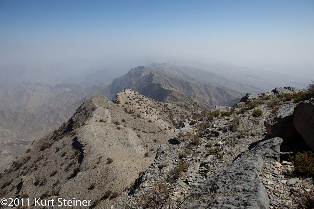 Jebel Shams, Südgipfel