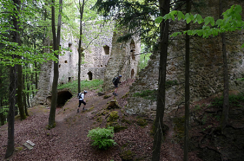 MTB: Haselmühl-Hirschwald-Ruine Roßstein