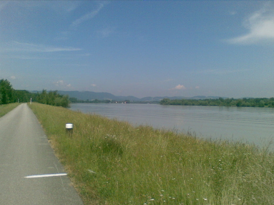 Donauradweg mit Bergwertungen