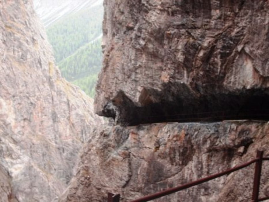Transalp Etappe Uina Schlucht von Sur En nach Mals