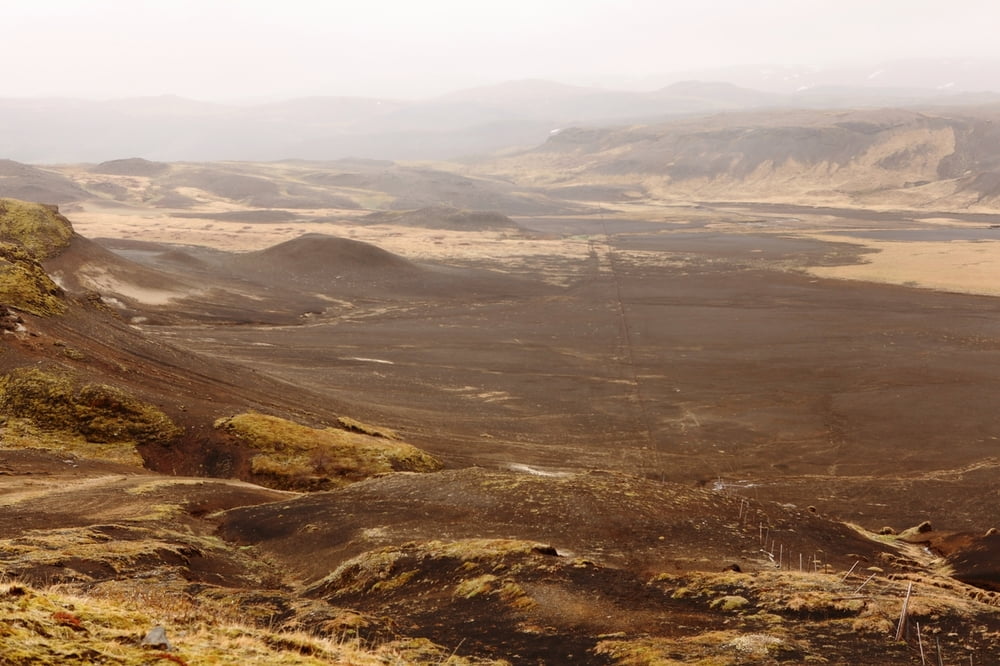 Rundwanderung am Fossá í Þjórsárdal 