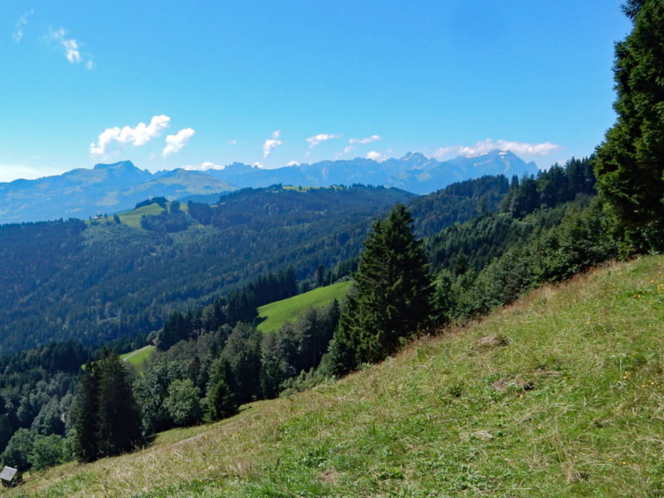 Von Appenzell nach Heiden ins Rheintal und zurück nach Appenzell
