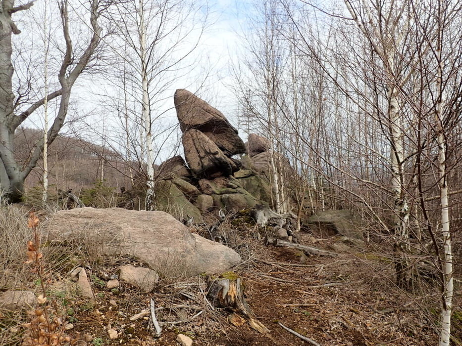 Ilsenburg - Taubenklippe - Froschfelsen - Meineberg