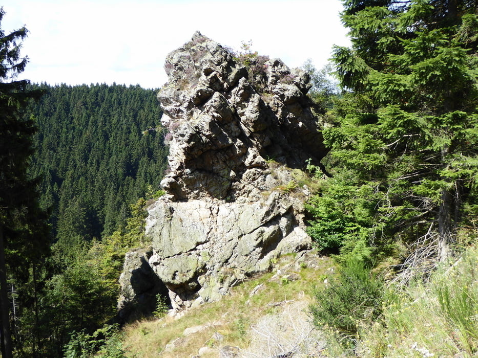 Torfhaus - Jungfernklippe - Nabetaler Wasserfall