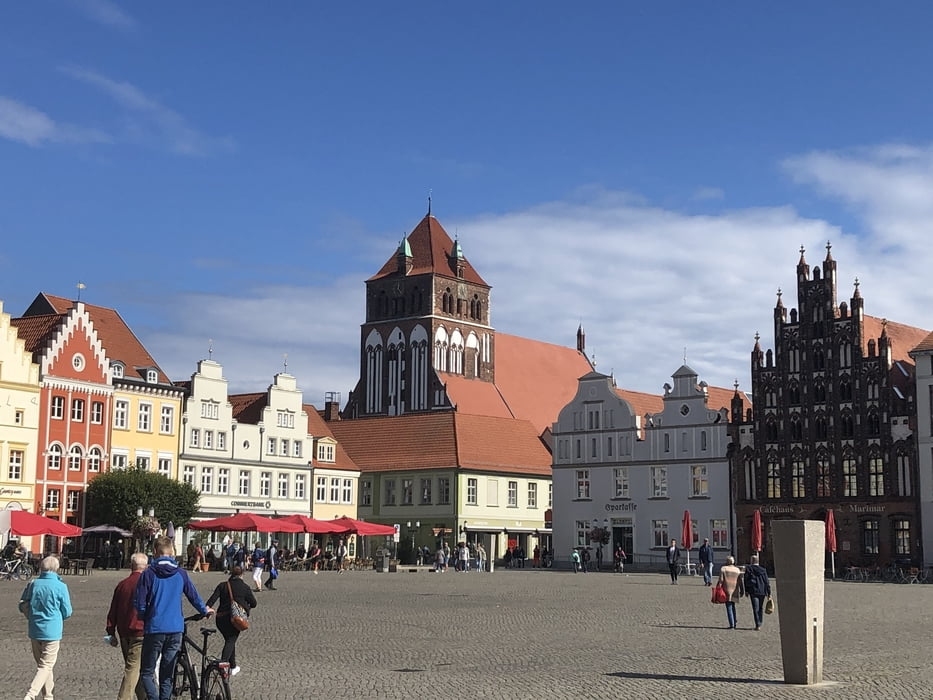 Der Nordosten Deutschlands – 2020 Etappe 08 von Wolgast nach Stralsund