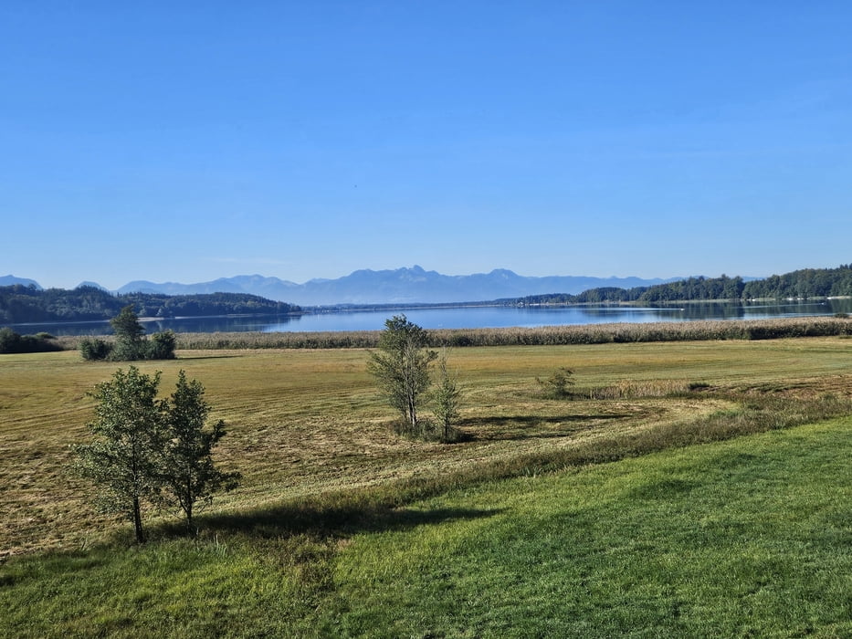 Siemssee Runde: Eichen-Schwabering-Waldering-Atzing-Prien-Osternach-Rimsting-Antwort-Bad Endorf-Eichen