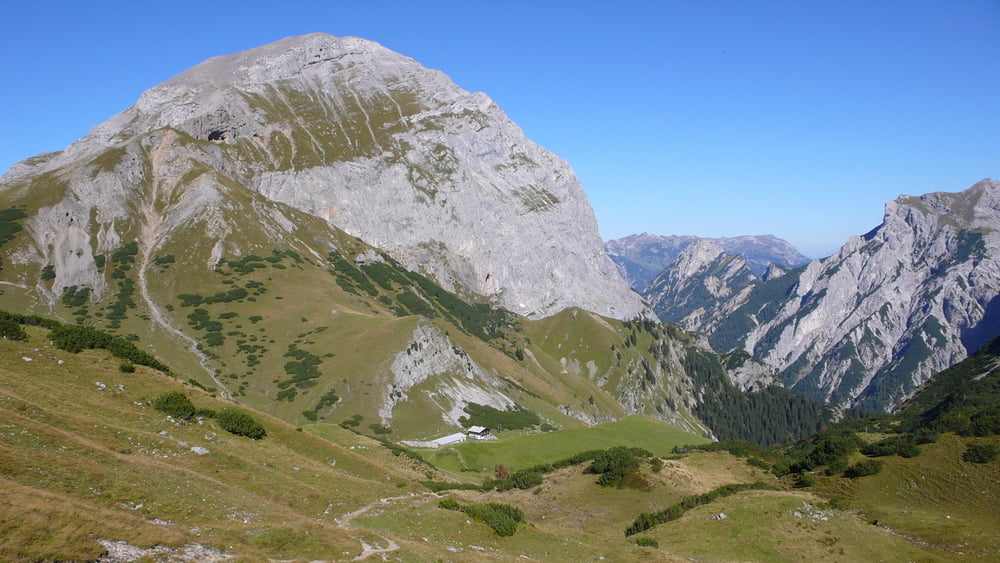 Blick vom Binssattel auf das Sonnjoch